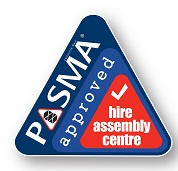 PASMA hire assembly logo