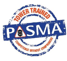 PASMA stamp of approval sticker